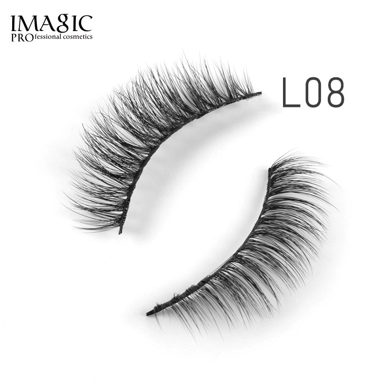 IMAGIC Самоклеящиеся наращиваемые false eyelashes, 3D, 10 пар