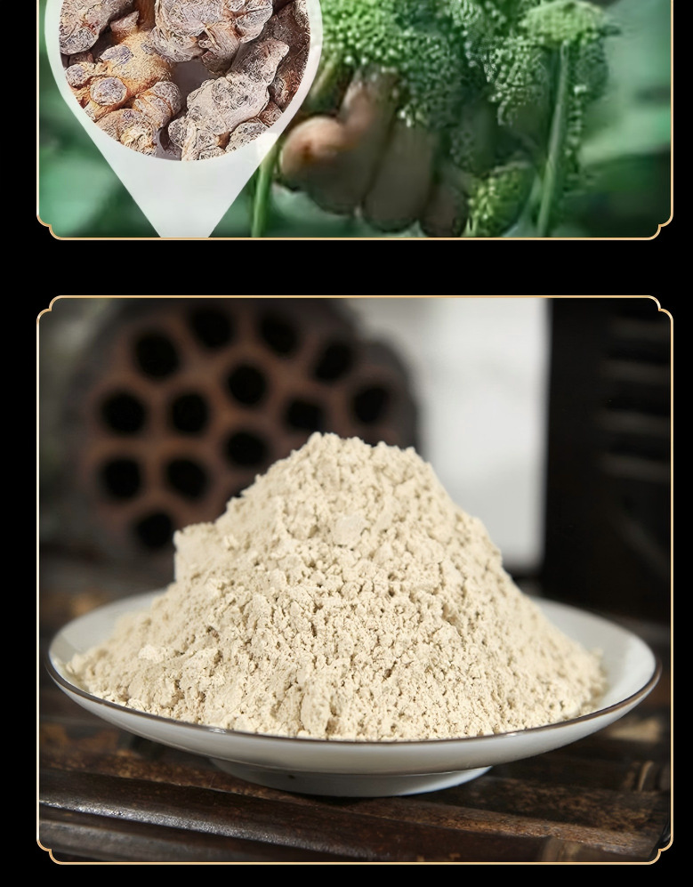 San Qi Powder 100g Bottle Notoginseng Root Fine Ground Herbal Powder for Daily Wellness preparation
