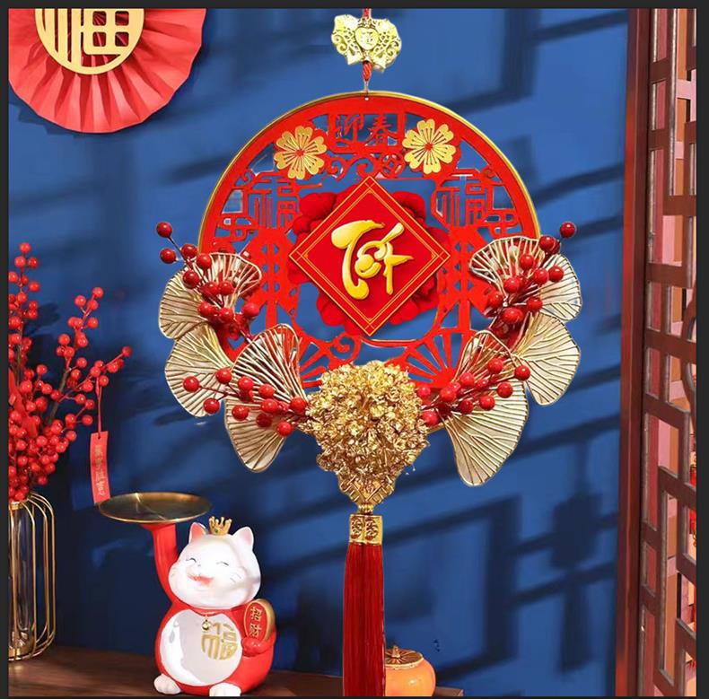 红果亚克力新年到