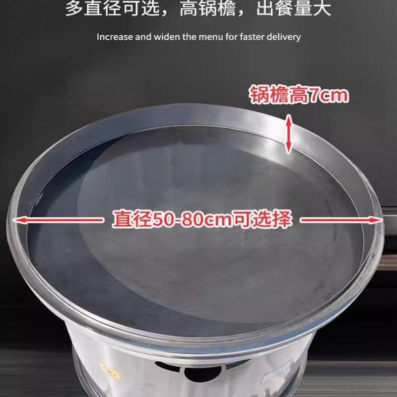 horno de fritación de pan para pan comercial, máquina de fritación de pan, control de temperatura automático de gas giratorio para pan de fritación de pan de agua, pan especial para pan de fritación