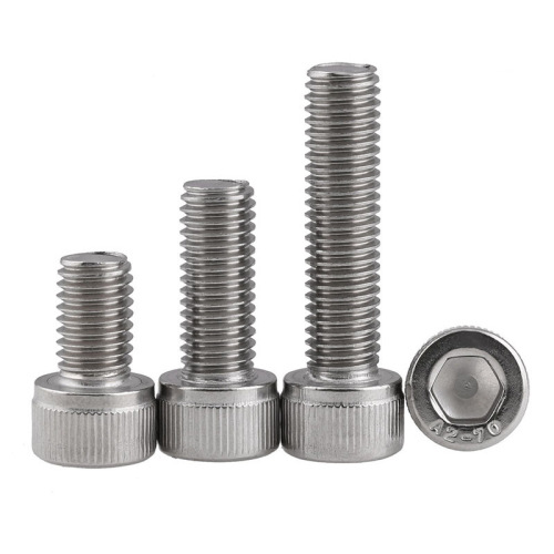 Factory direct sales 304 stainless steel hexagon socket screws, cylindrical head hexagon socket screws, DIN912 cup head bolts