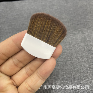 Cosette Wen manufacturers professional matching small makeup brush white handle fiber hair blush brush flat brush