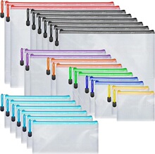 Y 46812 Transparent Mesh Zipper Bags ͸������������ �羳