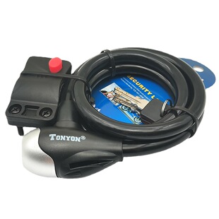 TONYON Universal Wire Lock bicycle lock motorcycle lock bicycle lock TY561 strip lock with lock holder cross border