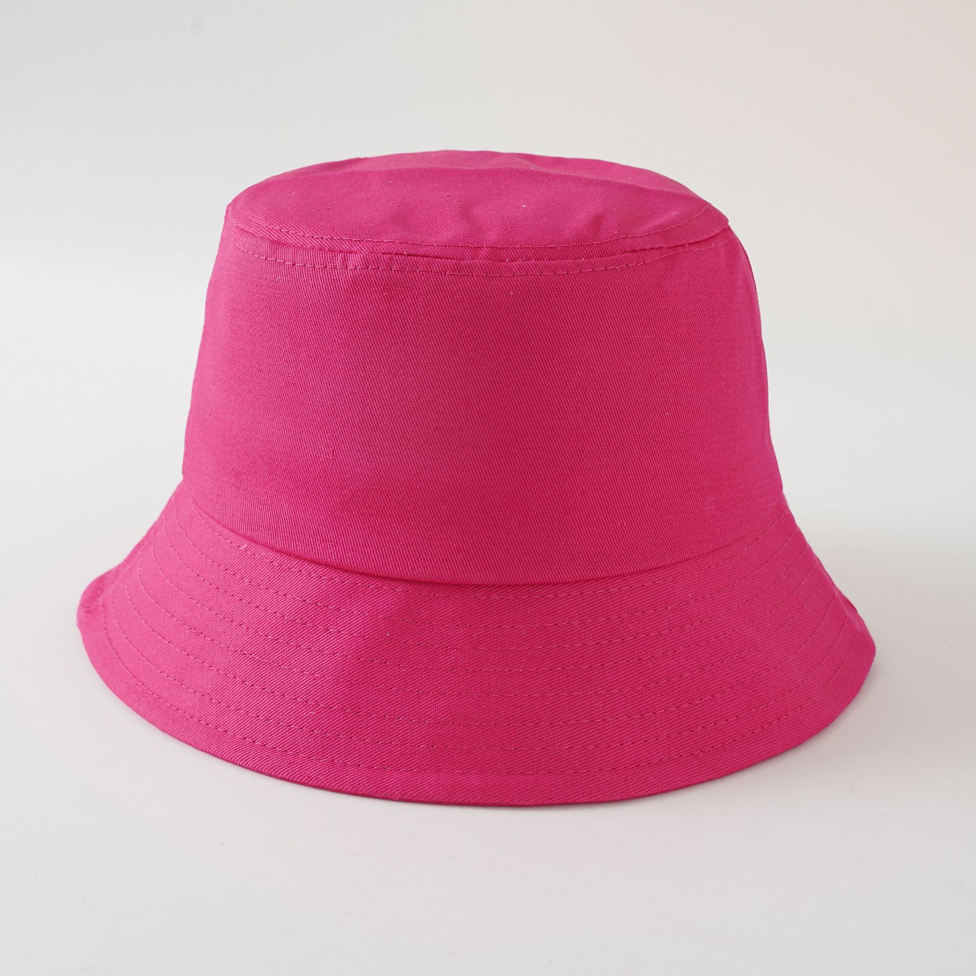 Primavera y verano nuevo sombrero de pescador simple color sólido estilo coreano sombrero para el sol plegable hombres y mujeres pueden usar sombrero de lavabo