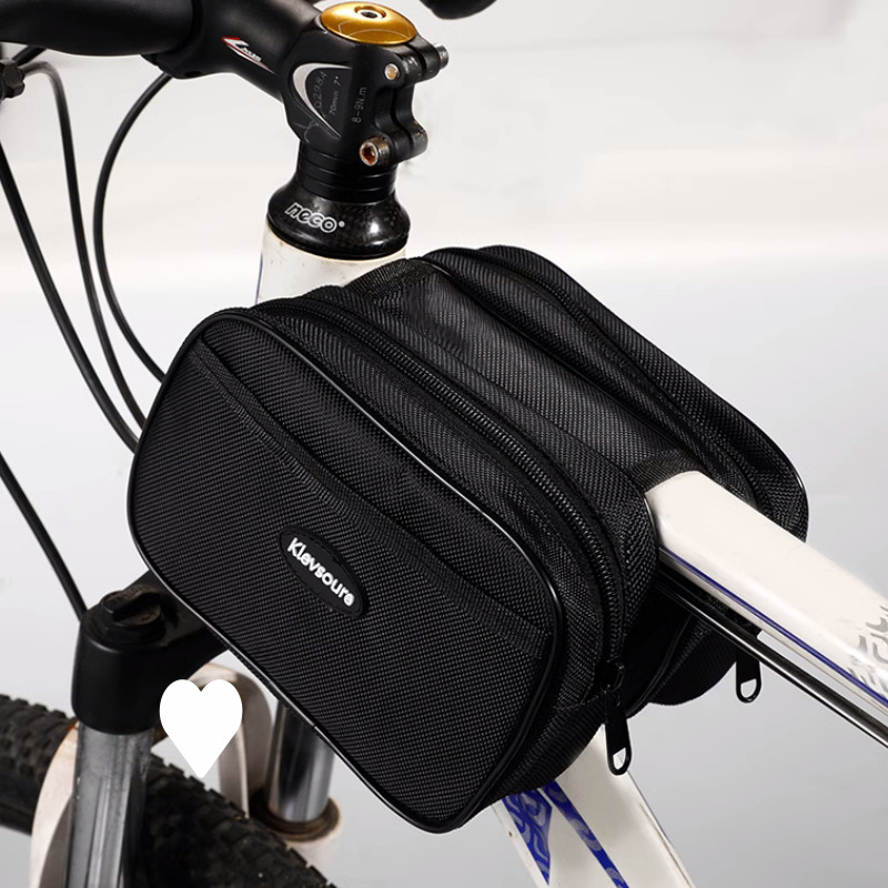 Bicycle Front Beam Bag Large Universal Children's Small Cycling Bag Mountain Bike Equipment Waterproof Mobile Phone Horse Wholesale