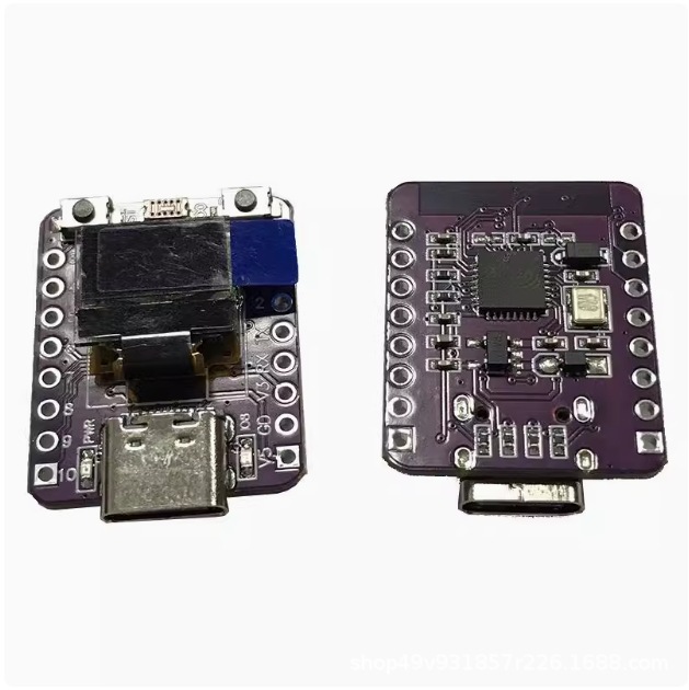 ESP32-C3 OLED开发板陶瓷天线 ESP32开发板 wifi 蓝牙 0.42寸屏幕