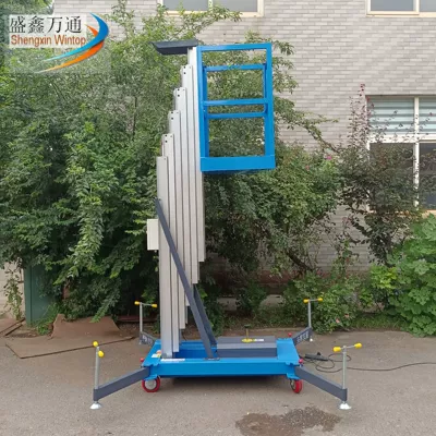 Avtomobil fırlanan platformaları Small Aerial Work Vehicle