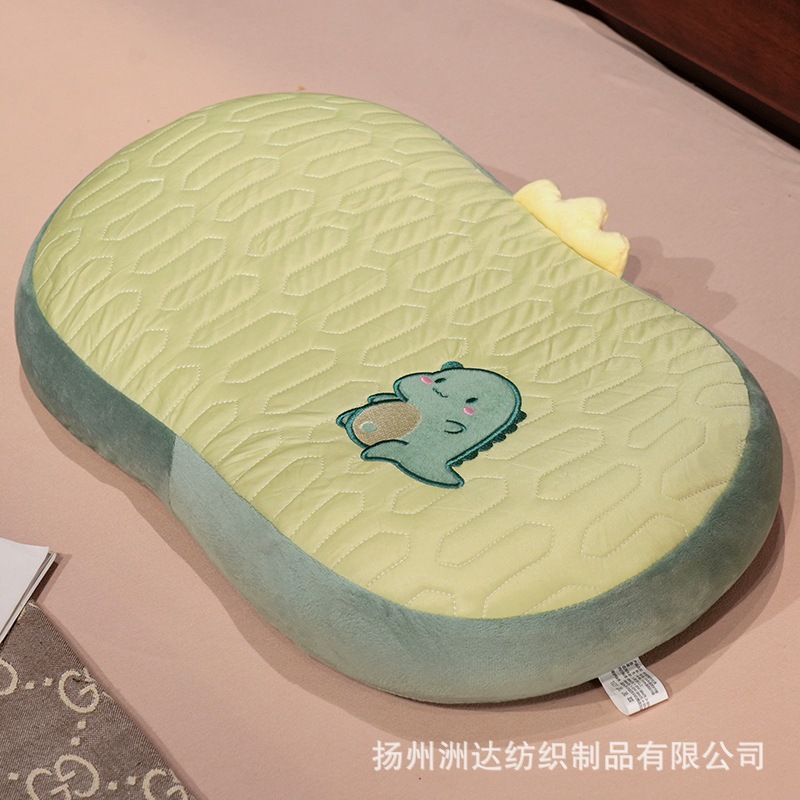 Almohada Lumbar de Espuma Viscoelástica y Seda de Hielo para Oficina
