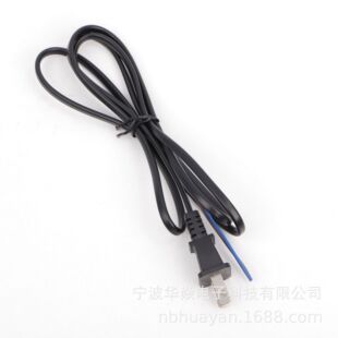 1.5米國標兩插八字尾電源線美規台灣8字尾二芯適配器電源線廠家