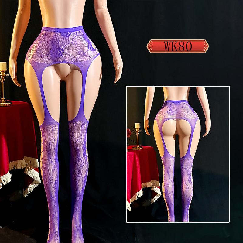 Yue mariposa europea y americana sexualidad transfronteriza ropa interior damas sexy temu pasión coqueteo leggings sexy panty calcetines WK image 89
