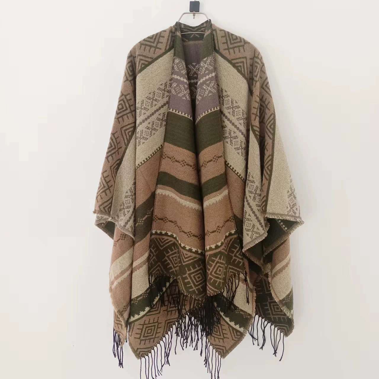 Ethnic cloak, trench coat from Qinghai province from Yunnan province, jacket, scarf, ethnic style