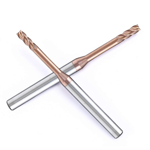 W5PQW5PQ tungsten steel deep groove milling cutter 4-edge carbide long-neck milling cutter extended edge avoidance end mill 1 1.5