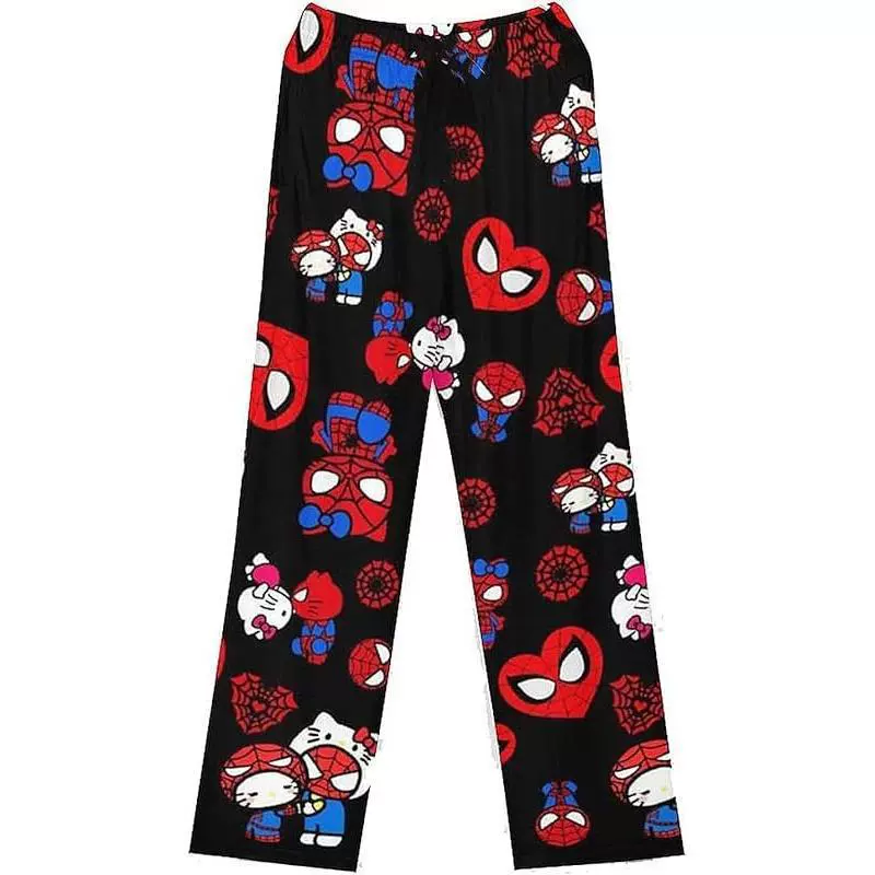 Hello Kitty, летние тонкие брюки с рисунком, импортные, Amazon