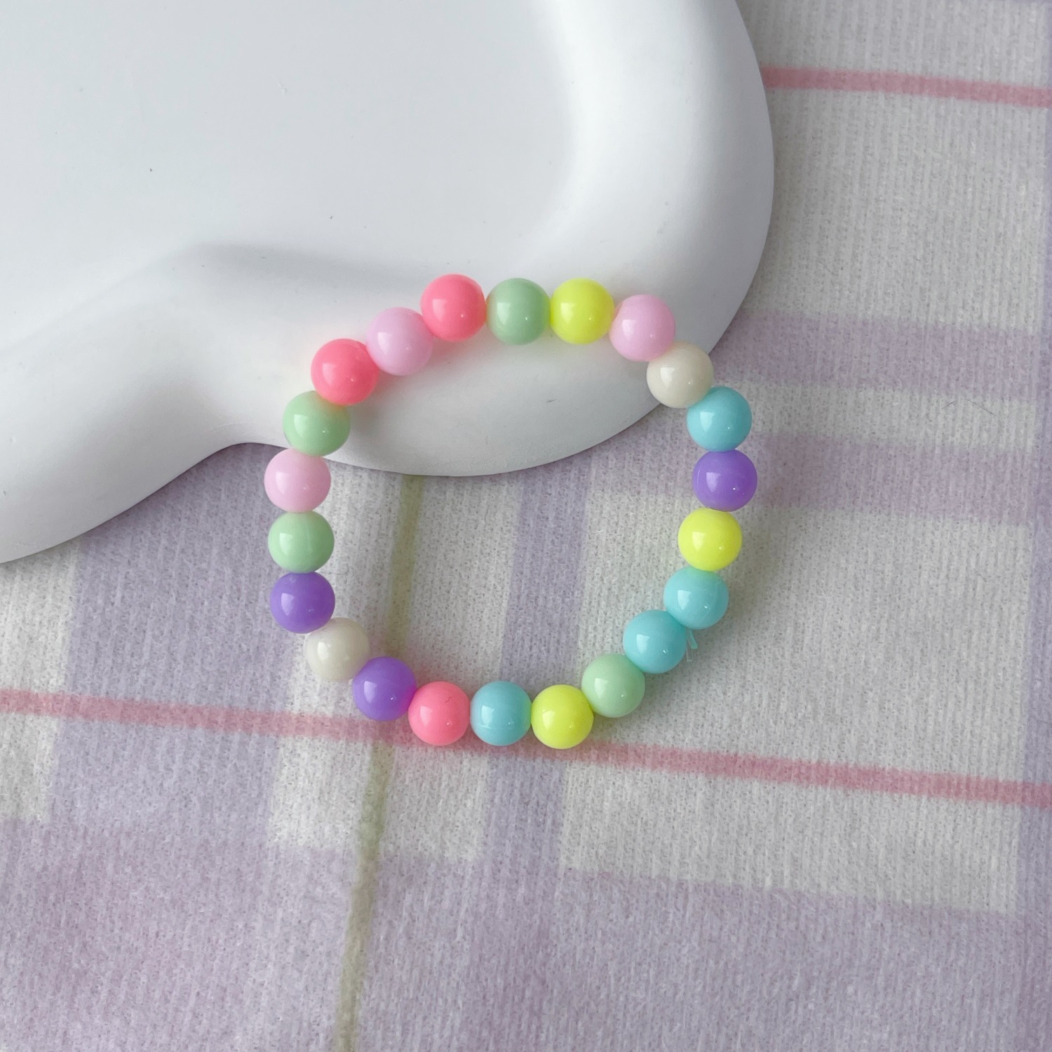 컬러 (6mm 미니 목걸이)