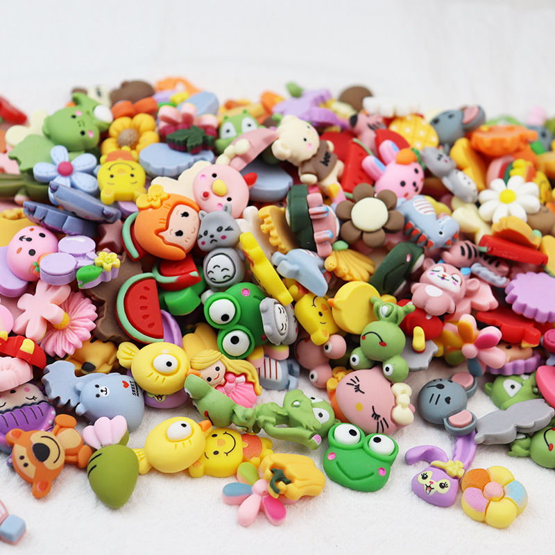 Creative combination accessories cream glue mobile phone case resin jewelry accessories diy material handmade homemade decorations