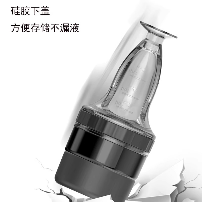 ミノ頭皮上薬頭部精油ボールマッサージ櫛は育毛固形液育毛液を1ml投与する|undefined