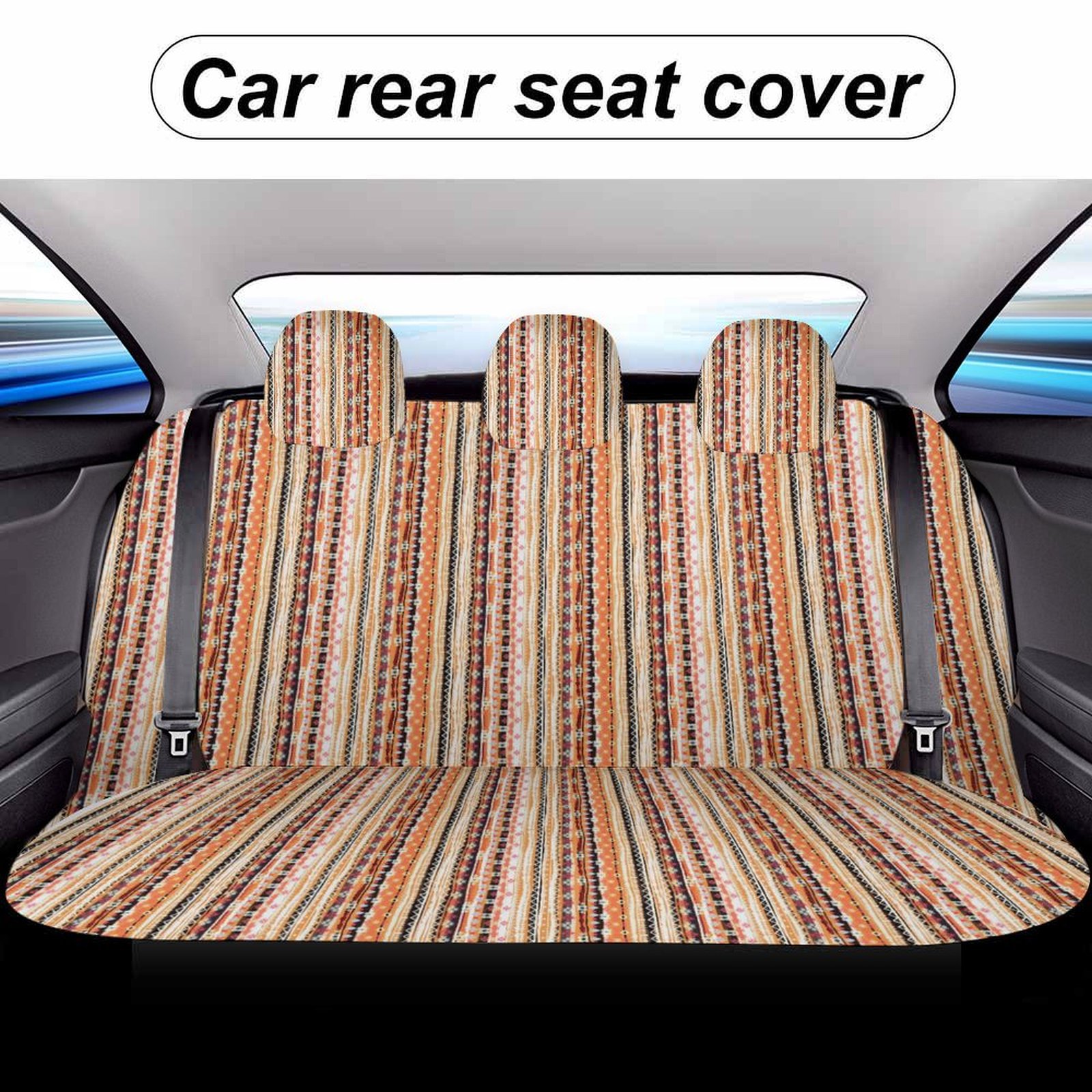 Universal – Seat Cover Universal seat cover - ethnic-brown