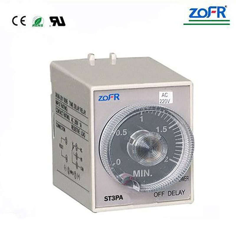 中继220Vc控制时间开关可调延时继电器 ST3PA-B JSZ3A-B