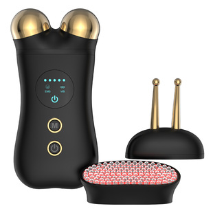 Three-in-one face eye lip thin face device light French lines face V face small face artifact EMS beauty instrument