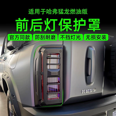 Headlight Covers, Taillight Covers, Front Light — Light frame
