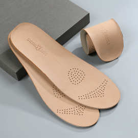 羊皮防臭吸汗透气乳胶鞋垫真皮运动减震防滑鞋垫加厚踩屎感批发