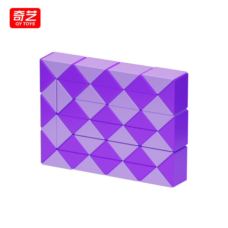 Qiyi 新しいマジック定規 ダブルカラー 24 36 48 60 72 セクション 2 色マジック定規 マカロン マルチカラー マジック定規|undefined