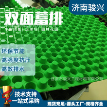 双面凹凸塑料蓄排水板 屋顶花园绿化种植 双面滤排水板透气