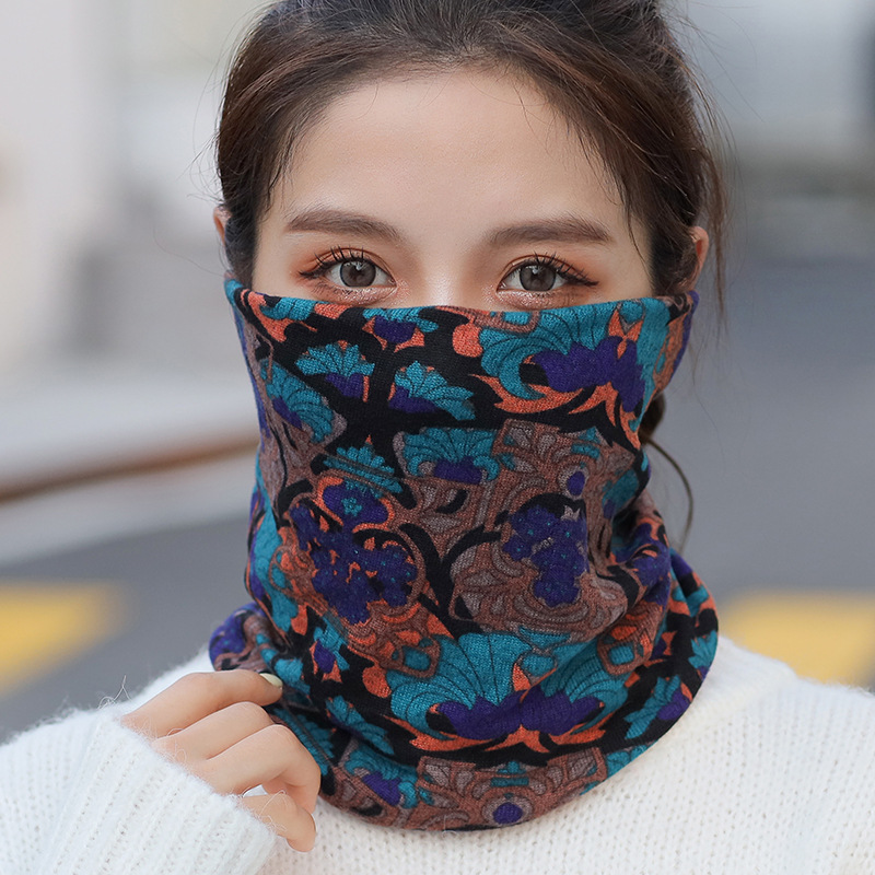 Sombrero de montaje de moda coreana para hombres y mujeres otoño invierno grueso gorro de luna máscara de ciclismo a prueba de viento image 33