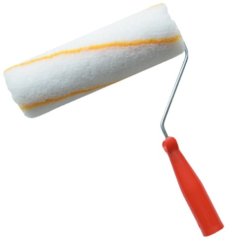 Factory Direct Sale Drum Brush 9-inch No-Direct Angle Roller Latex Paint Small Finger Roller Core Origin Supply Paint Roller