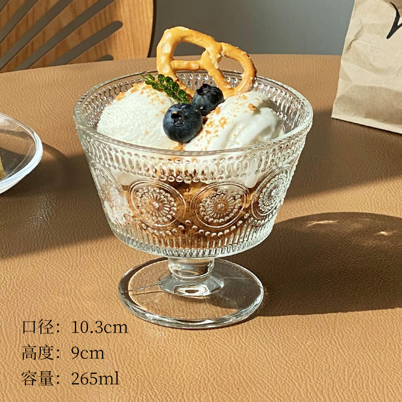 ins simple vidrio dulce taza de yogur taza de helado taza de helado taza de helado taza de yogur taza de helado