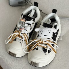 SHOOT BRANDx 蜡笔小新联名款 重奏帆布鞋 厚底增高透气情侣板鞋