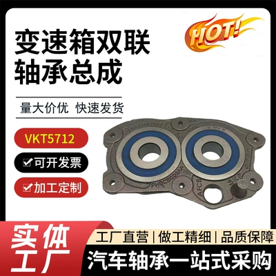 Transmission Dual Bearing Assembly Vkt5712 Volkswagen Audi Skoda Front-Wheel Drive and Four-Wheel Drive Vehicle Drive Shaft Support (Bearing)