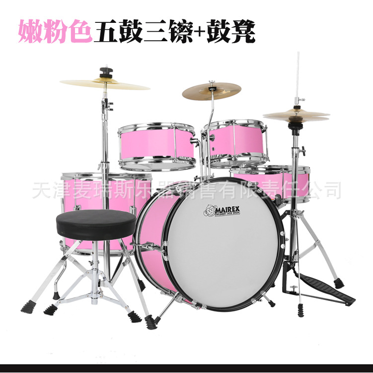 Niños estantes batería principiante jazz batería iniciación temprana música percusión regalos para niños 2 - 15 años