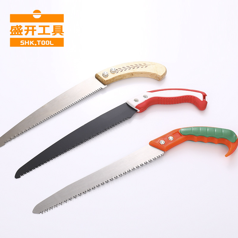 厂家批发木工户外园林弯把锯手锯子果园修理锯锋利耐磨木工工匠锯