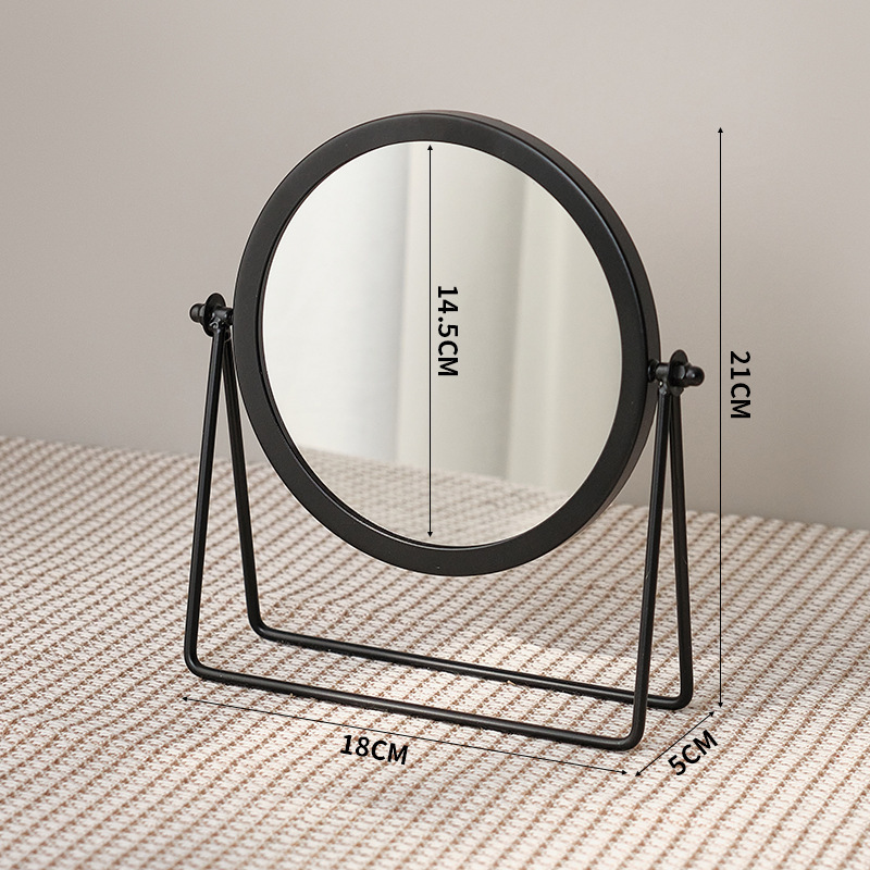 블랙 브래킷 거울