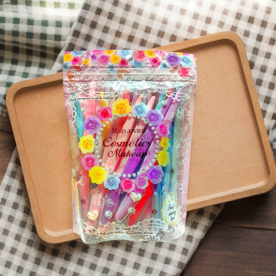 7 cuchillo de cejas de color cuchillo de cejas herramientas de belleza simple cuchillo de cejas raspador de mango recto fábrica portátil al por mayor