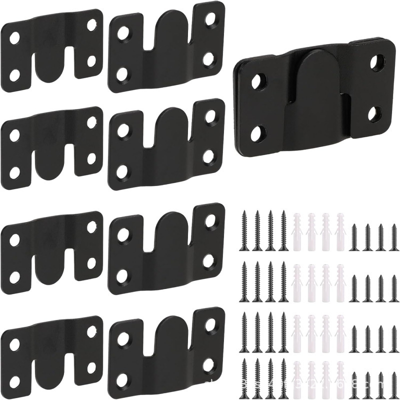 Z-Shaped Clip Embedded Bracket Heavy-Duty Picture Frame Hook Interlocking Picture Frame Hook Picture Display Wall-Mounted Hardware Z-Shaped Clip Embedded Bracket Heavy-Duty Picture Frame Hook Interlocking Picture Frame Hook Picture Display Wall-Mounted Hardware