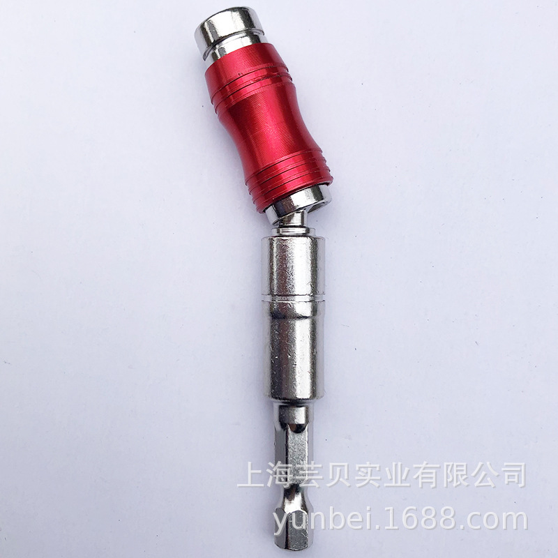 1/4 "multi-ángulo de extensión direccional varilla magnética destornillador eléctrico mango hexagonal 6,35mm cabeza del lote de liberación rápida autoblocante biela