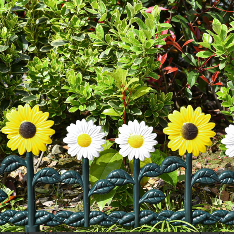 Suministro directo de fábrica valla negro valla al aire libre planta verde patio valla césped jardín jardinería valla al por mayor