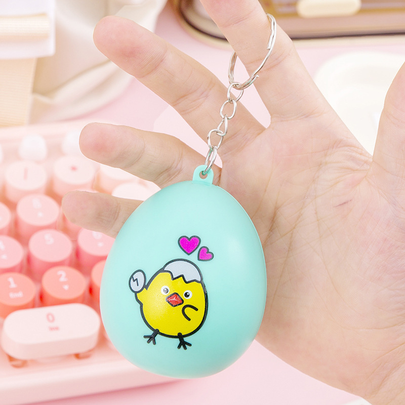 Egg-shaped flip-top pet machine [green]
