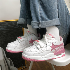 New Couple Air Cushion Shoes, Unisex Fashionable Hong Kong Style Korean Trendy, Super Hot Ins Fashion Little Stars Shoes for Students