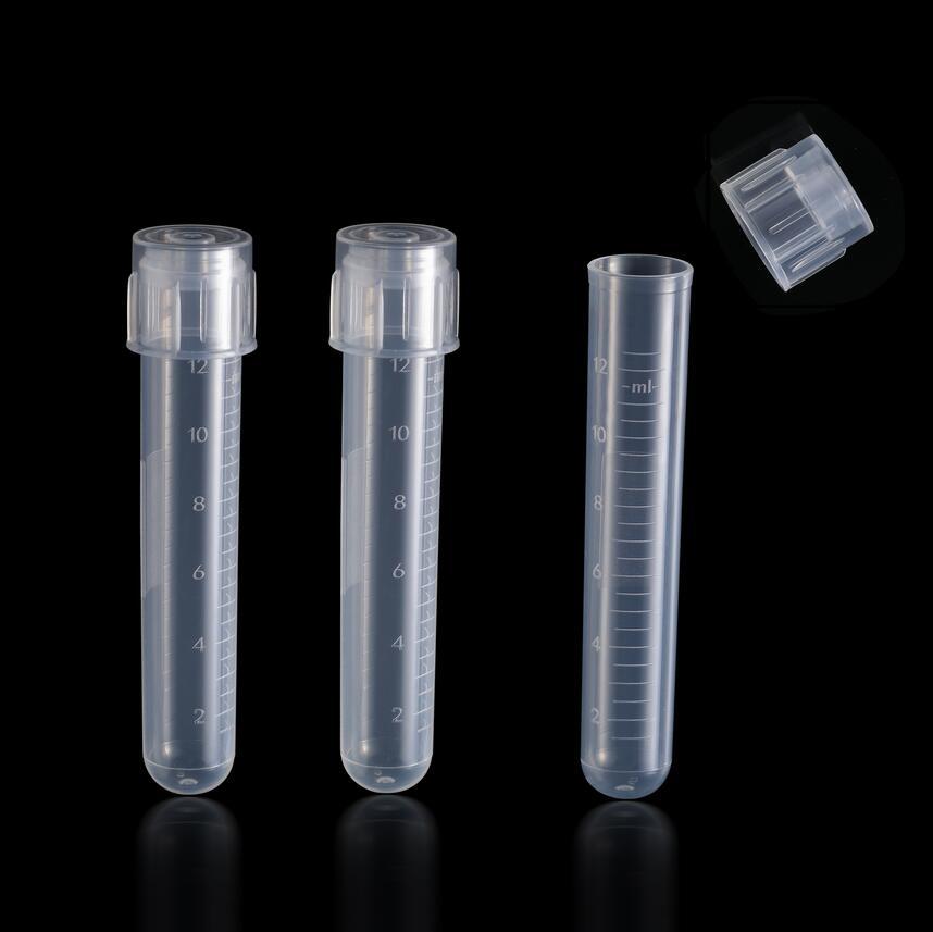 12ml灭菌圆底流式管 14ml双位盖试管细胞培养流式检测细胞实验