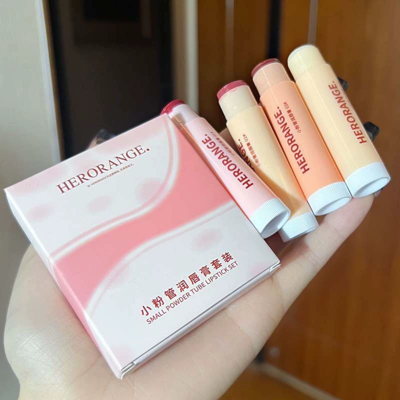 Бальзам для губ (HERORANGE) бесцветный увлажняющий бальзам, стик 3,5 г, доступно множество оттенков