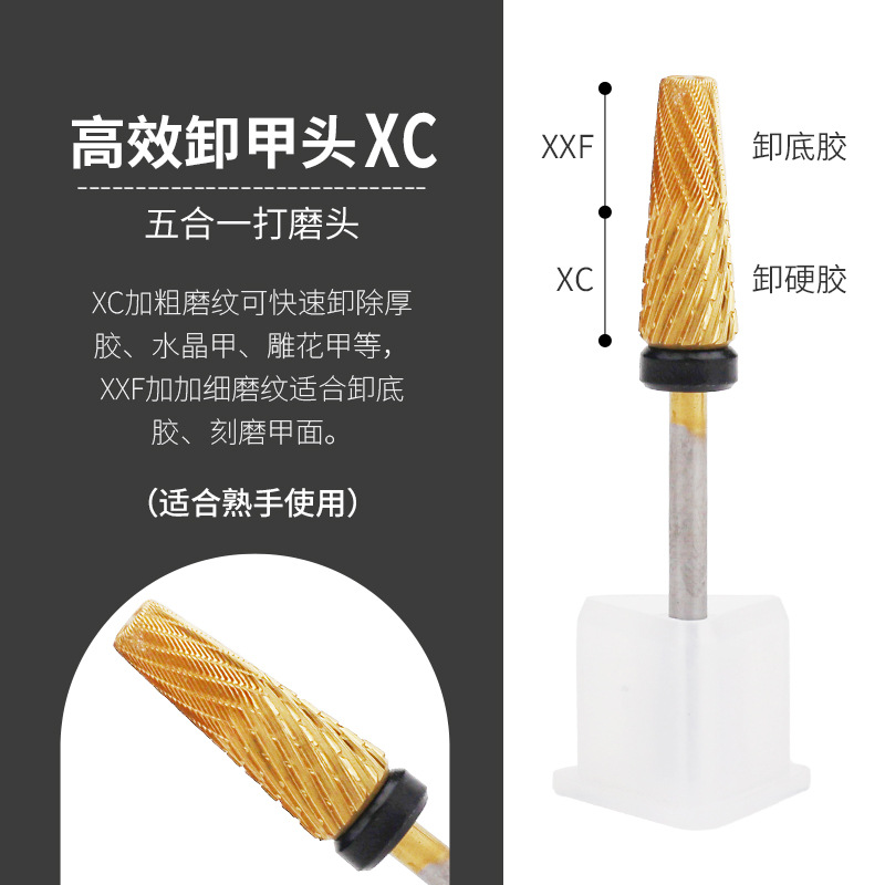 Colección de cabezales de pulido de acero de tungsteno para uñas transfronterizas