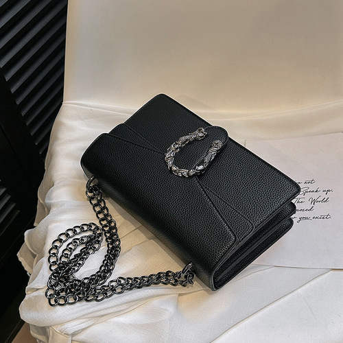 2024 Summer New Trendy Fashionable Small Square Bag for Women – Stylish Shoulder & Crossbody Chain Bags