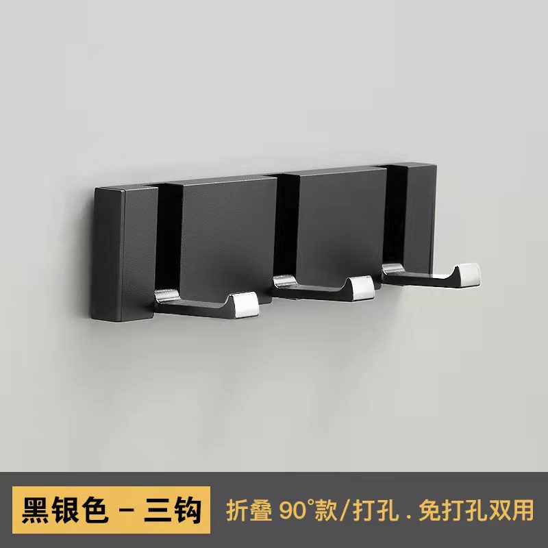 Gancho invisible creativo luz del hogar gancho de lujo perforador-puerta libre gancho oculto puerta de entrada gancho plegable