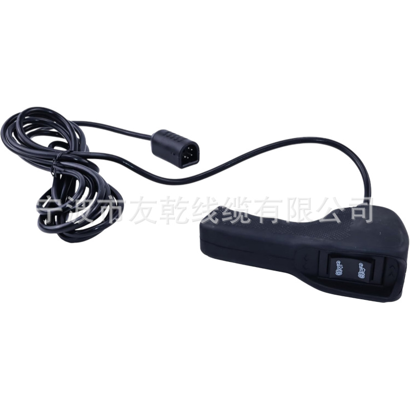 跨境电商供应Warn83665 12英尺遥控电缆绞车开关替换件3 5针插头-