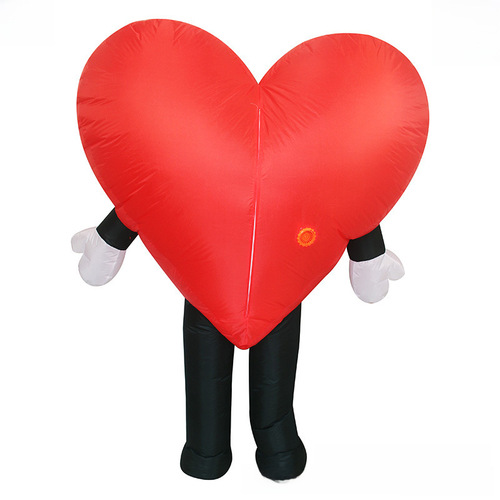 Cross-border best-selling Valentine's Day love confession props performance inflatable suit atmosphere funny stage performance stage performance