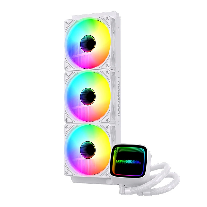360 water-cooled CPU radiator 120240 temperature display liquid-cooled ARGB computer multi-platform AMD universal INTER